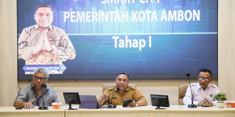 Pemkot Ambon Gelar Rakor Dewan Smart City Tahap Satu