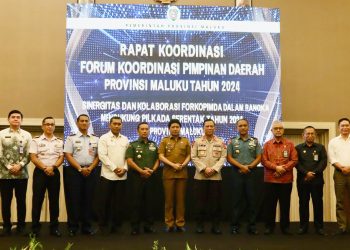 PJ Gubernur Maluku Ajak Forkopimda Maluku Sukseskan Pilkada Serentak 