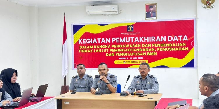 Kumham Maluku Ikut Pemutakhiran Data BMN
