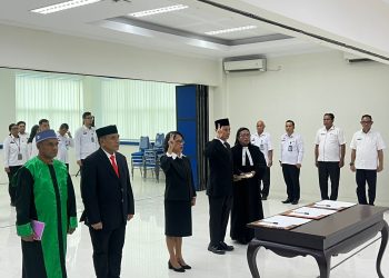 Kanwil Kemenkumham Maluku Lantik PAW Anggota MPDN dan PPNS 