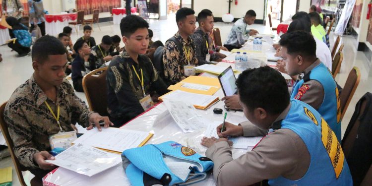 Polda Maluku Gelar Rikmin Akhir Seleksi Penerimaan Bintara Polri Gelombang Kedua 2024