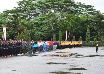Sambut HUt ke-78 Bhayangkara, Polda Maluku Gelar Semarak Olahraga dan Tanam Pohon Bersama Forkopimda
