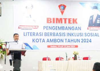 Perpustakaan dan Kearsipan Ambon Gelar Bimtek Bagi Pengelola Perpustakaan Desa dan Negeri