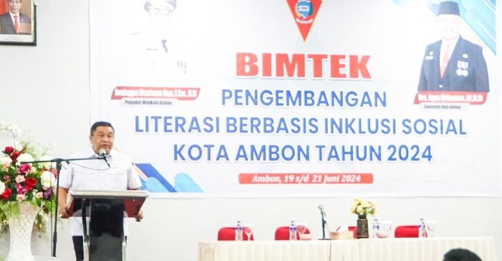 Perpustakaan dan Kearsipan Ambon Gelar Bimtek Bagi Pengelola Perpustakaan Desa dan Negeri