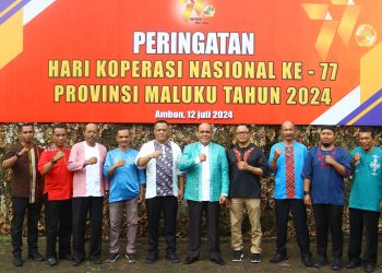 Peringati HUT Koperasi Nasional ke-77, Plh Sekda Maluku Harap UMKM Naik Kelas