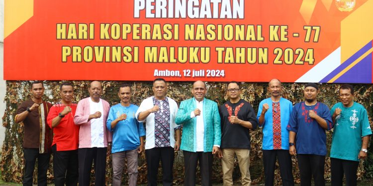 Peringati HUT Koperasi Nasional ke-77, Plh Sekda Maluku Harap UMKM Naik Kelas 