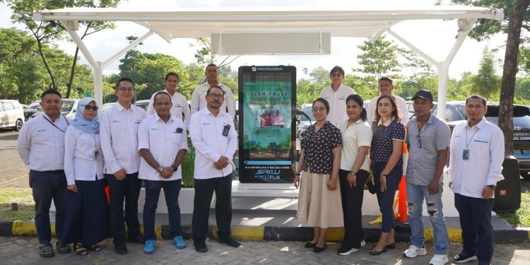 PLN UIW MMU Resmikan SPKLU di ACC