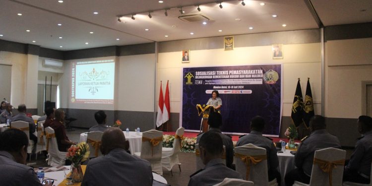 Kemenkumham Maluku Tegakan Keamanan dan Ketertiban Lewat Sosialisasi Teknis Pemasyarakatan 