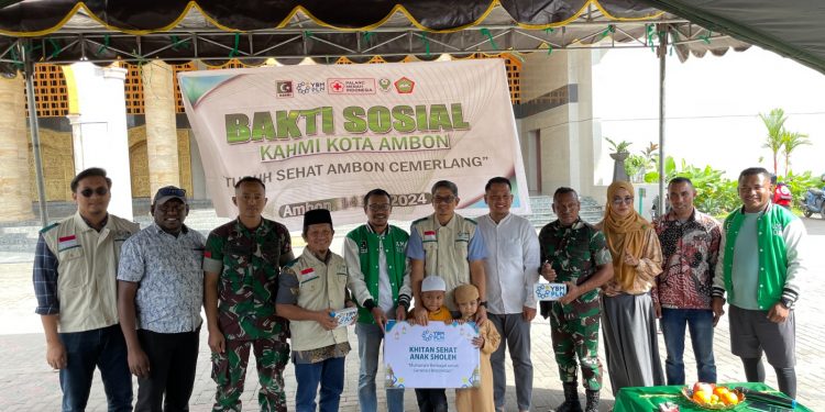 Peduli Kesehatan, YBM PLN UIW MMU Gelar Khitan Massal bagi 188 Anak di Ambon