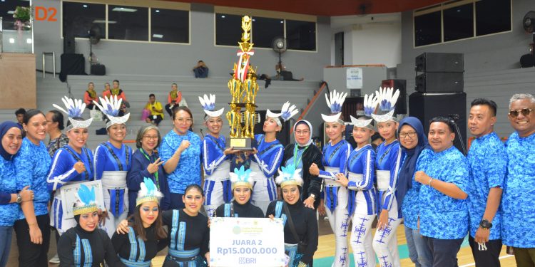 Perwosi Maluku Juara 2 Lomba Sen Kreasi Piala Ibu Negara 2024