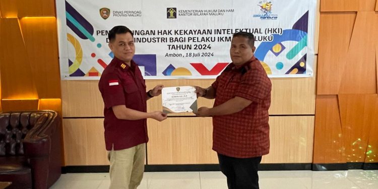 Kemenkumham Maluku Sasar Pelaku IKM Untuk Pendampingan HAKI