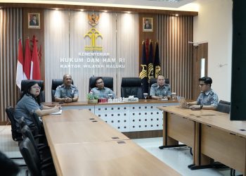 Inspektorat Jendral Gelar Rapat Pembahasan Kertas Kerja Desk Monev dan Evaluasi RKT RB Tahun 2024