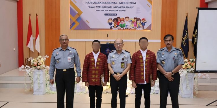 11 Anak Terpidana di Ambon Terima Remisi di Hari Anak Nasional 2024