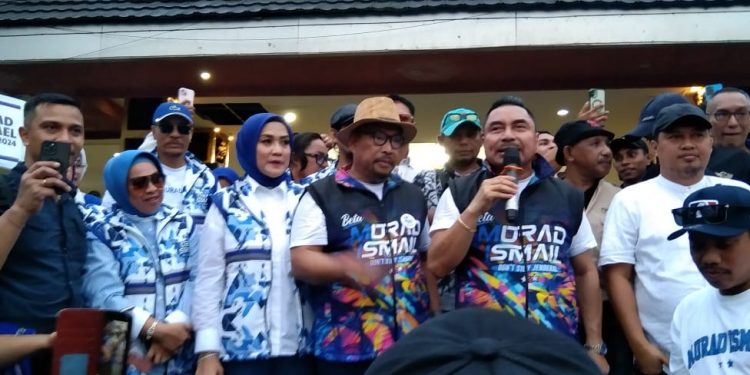 Temui Masyarakat Kota Ambon, MI dan BMW Minta Doa dan Dukungan