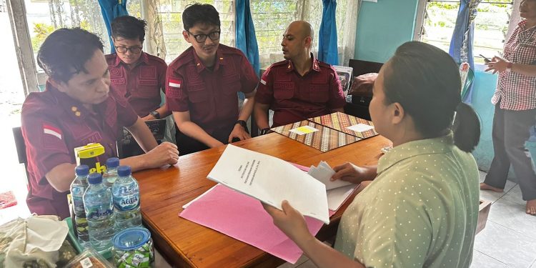 Kumham Maluku Lakukan Pengawasan Penerapan PMPJ Bagi Notaris di SBB