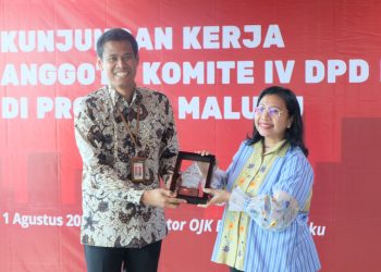 Lakukan Pengawasan UU No 21 Tahun 2011, DPD RI Sambangi OJK Maluku