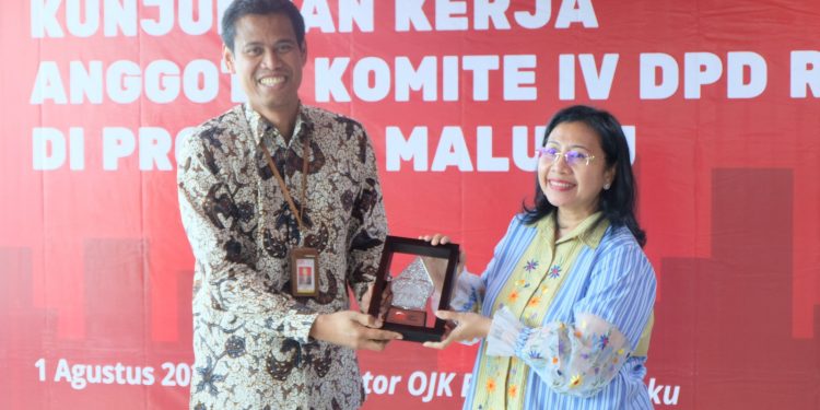 Lakukan Pengawasan UU No 21 Tahun 2011, DPD RI Sambangi OJK Maluku