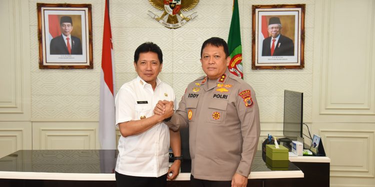 Kapolda Maluku Lakukan Silahturahmi Dengan PJ Gubernur: Siap Tingkatkan Kerjasama
