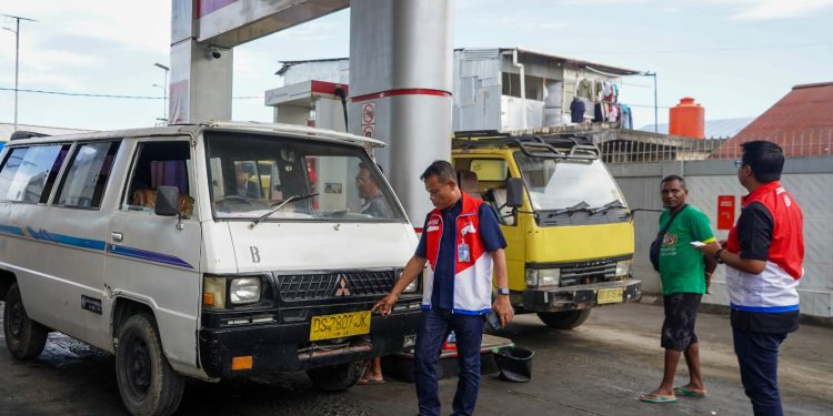 Pertamina Patra Niaga Regional Papua Maluku Blokir 1.967 Kendaraan Salah Gunakan BBM Subsidi