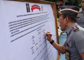 Lapas Kelas IIA Ambon Komitmen Berantas Narkotika dan Judi Online