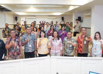Diskominfosandi Ambon Gelar Rapat Tim Evaluator SPBE 2024