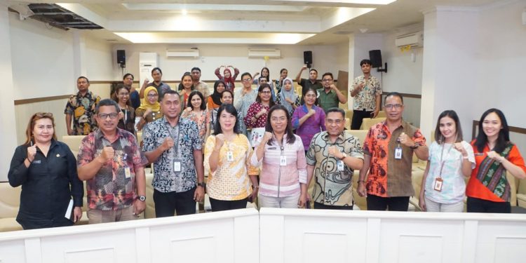 Diskominfosandi Ambon Gelar Rapat Tim Evaluator SPBE 2024