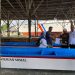 Nelayan di Ambon Terima Bantuan Perahu Fiber Bermesin 1,5 GT Dari Kemensos RI