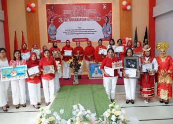 Dharma Wanita Pengayoman Kemenkumham Maluku se-Maluku Gelar Lomba Vokal Grup dan Fashion Show