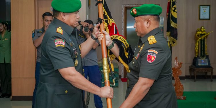 Pangdam Pattimura Pimpin Sertijab Dua Jenderal