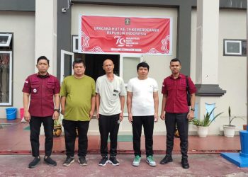 Kumham Maluku Kembali Deportasi Tiga WNA Pelaku Ilegal Fishing di Perairan Arafura