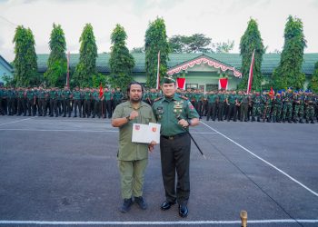 Anggota Deninteldam XV/Pattimura Dapat Apresiasi Dari Pangdam Atas Aksi Heroiknya