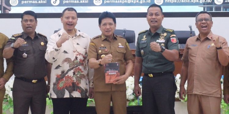 KPK Maluku Bersama Pemprov Gelar Sosialisasi Program Percontohan Kabupaten dan Kota