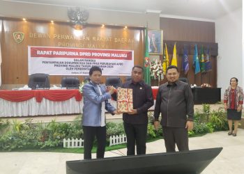 DPRD Maluku Gelar Paripurna Penyampaian KUA-PPAS