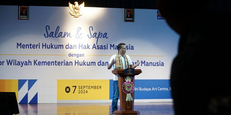 Berikan Pembekalan Dalam Rapat KKI, Ini Pesan Menkumham Kepada Jajarannya