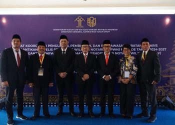 Kanwil Kumham Maluku dan Dua Pimti Pratama Dilantik Jadi MPWN