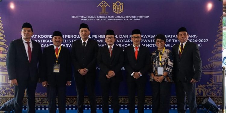 Kanwil Kumham Maluku dan Dua Pimti Pratama Dilantik Jadi MPWN