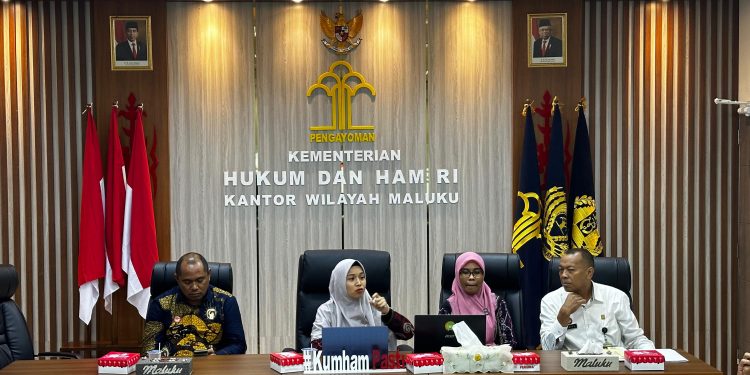 Kanwil Kemenkumham Maluku Gelar Pelatihan Bahasa Isyarat Bagi Duta Layanan UPT