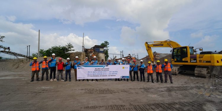 PLN UP3 Masohi Berhasil Penuhi Kebutuhan Listrik Sektor Industri CV Batu Seram Jaya di Malteng