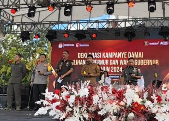 KPU Maluku Gelar Deklarasi Kampanye Damai Pilgub dan Wagub 2024