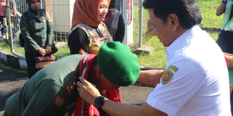 PJ Gubernur Sambut Pangdam XV/Pattimura