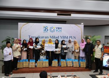 Milad ke 18, YBM PLN UIW MMU Salurkan Bantuan kepada Anak Yatim, Dhuafa hingga Kaum Difabel