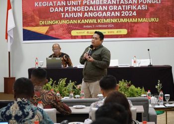 UPG Kumham Maluku : Ciptakan Agen Perubahan Sebagai Motor Penggerak di Satuan Kerja