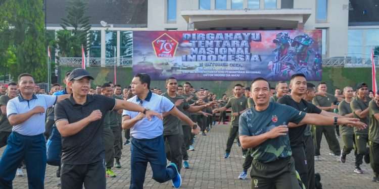 TNI Gelar Olahraga Libatkan Seluruh Prajurit