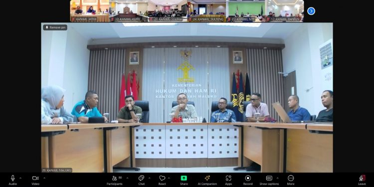 Kumham Maluku Ikut Rapat Pembahasan Teknik Pelaksanaan SKD CAT CPNS 2024