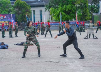 HUT ke-79 TNI di Ambon Dimeriahkan Dengan Berbagai Demonstrasi