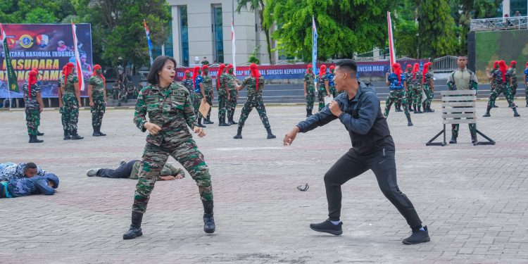 HUT ke-79 TNI di Ambon Dimeriahkan Dengan Berbagai Demonstrasi