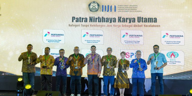 Pertamina Raih Penghargaan Pertama Keselamatan Migas 2024 Dari Dirjen Migas Kementerian ESDM