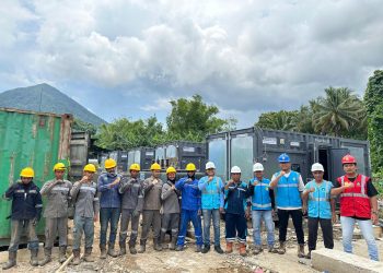 Penuhi Kebutuhan Listrik di Jailolo, PLN UIW MMU Datangkan 6 Unit Mesin Berkapasitas 5.000 KW