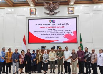 PJ Gubernur Maluku Berikan Arahan Kepada Satpol PP Jelang Pilkada