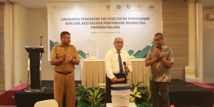 Plh Sekda Maluku Buka Lokakarya Penyusunan RADPD